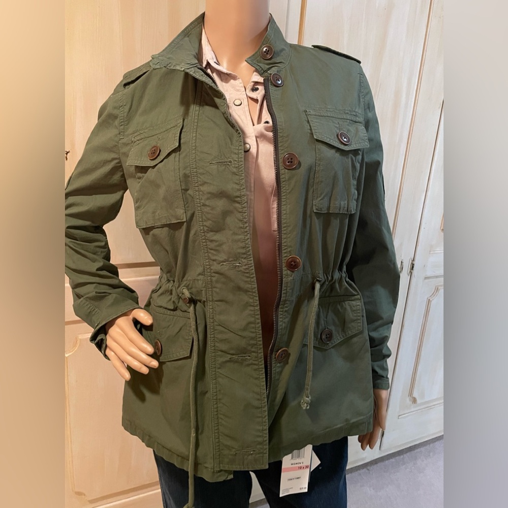 Lucky Brand Olive Utility Jacket